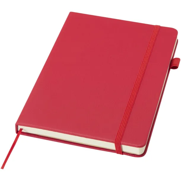 Liss A5 recycled plastic hard cover notebook Red