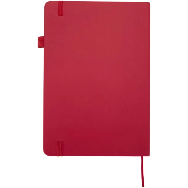Liss A5 recycled plastic hard cover notebook Red