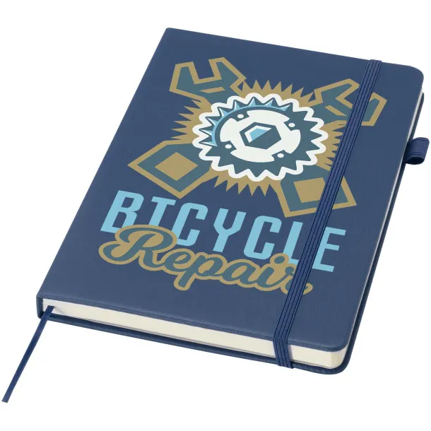 Liss A5 recycled plastic hard cover notebook Ocean Blue