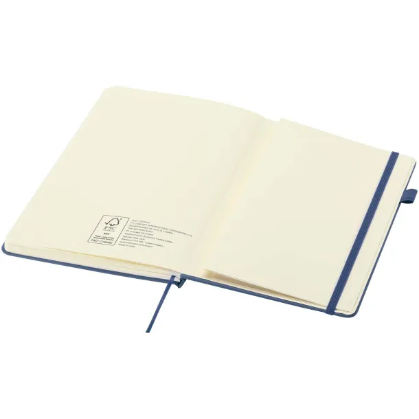Liss A5 recycled plastic hard cover notebook Ocean Blue