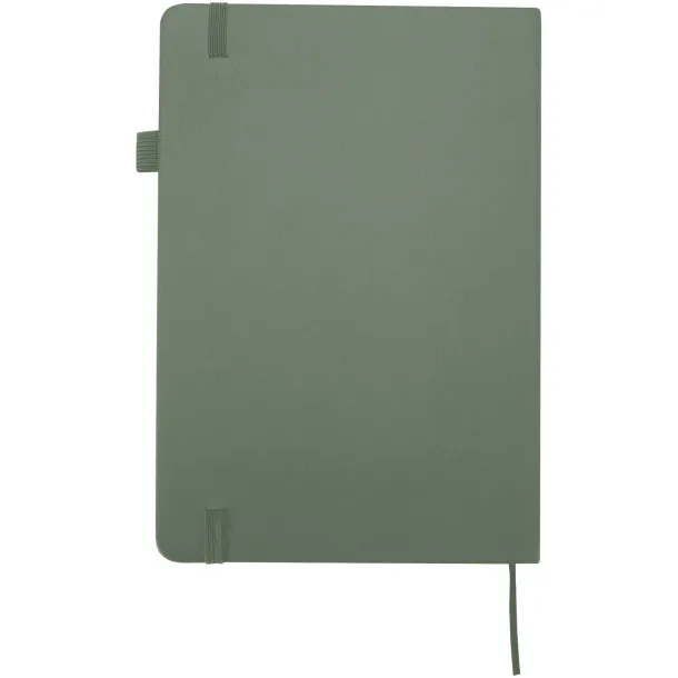 Liss Notes s tvrdim koricama od reciklirane plastike, A5 Heather green
