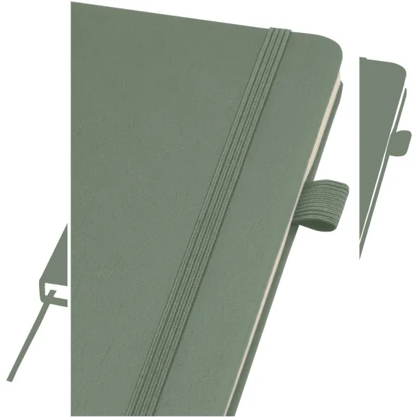 Liss Notes s tvrdim koricama od reciklirane plastike, A5 Heather green