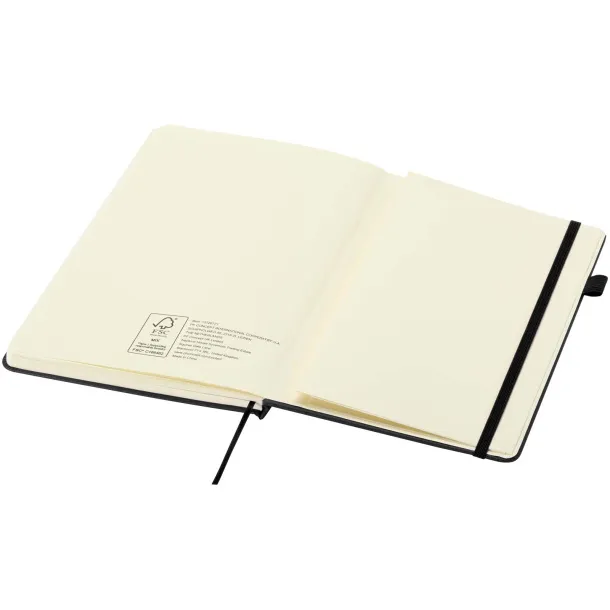 Liss Notes s tvrdim koricama od reciklirane plastike, A5 Crna