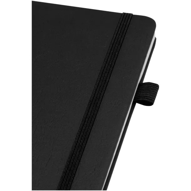 Liss A5 recycled plastic hard cover notebook Crna