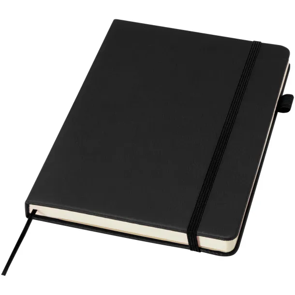 Liss A5 recycled plastic hard cover notebook Crna
