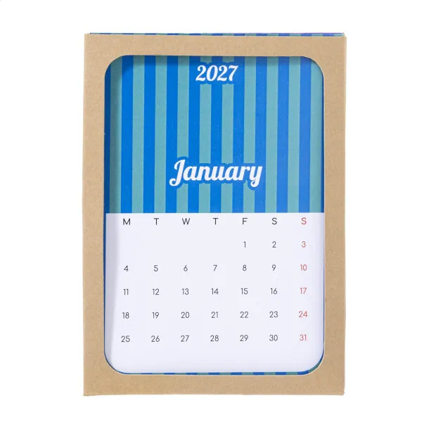 CreaDate Shuffle custom desk calendar White