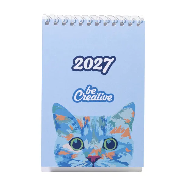 CreaDate Desk Mini Personalizirani stolni kalendar Bijela
