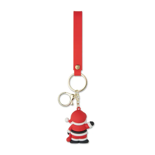 SANTACHARM Santa keyring bag charm Red