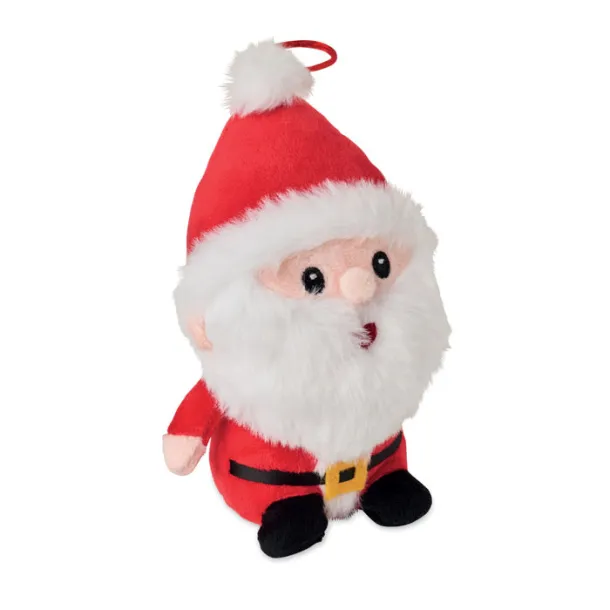 GLEEFUL Santa plush Red