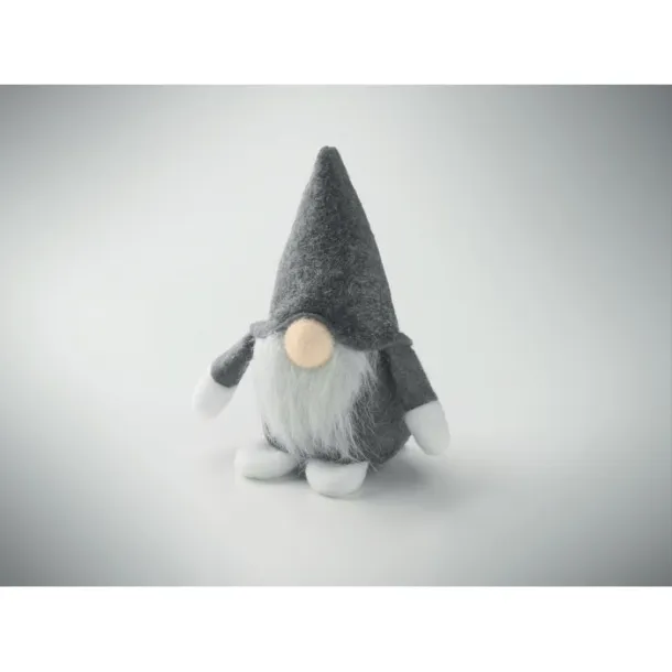 FROSTY dekorativni gnom od filca Siva
