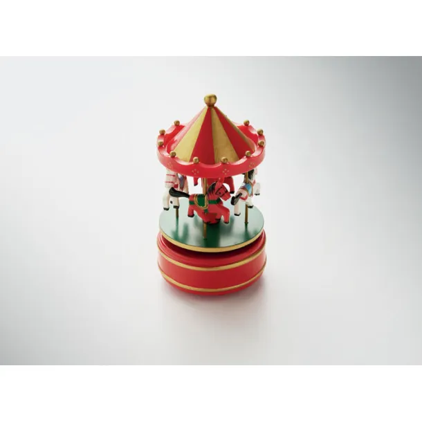 WHIRLY Mini glazbena kutija s vrtuljkom Višebojno