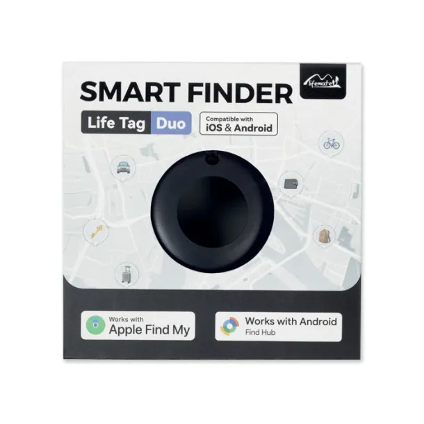 LIFEMATE MILI Bluetooth lokator predmeta Crna