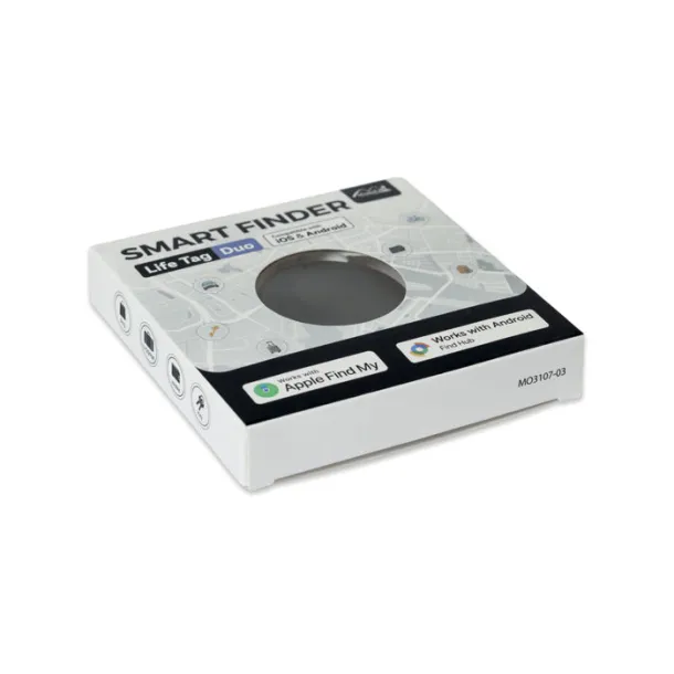 LIFEMATE MILI Bluetooth lokator predmeta Crna