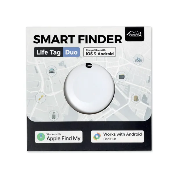 LIFEMATE MILI Bluetooth lokator predmeta Bijela