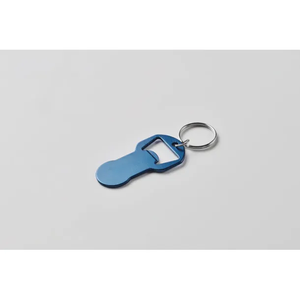 CLAVE Recycled aluminium bottle opener French navy