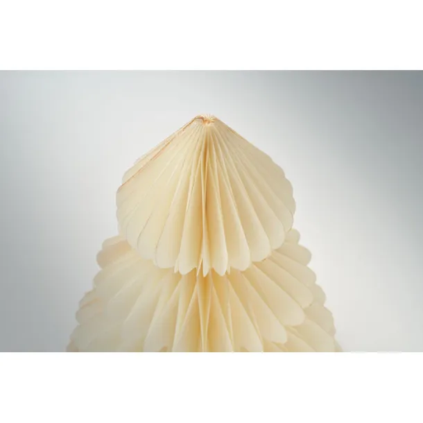 HARMOBIG Paper Xmas tree decoration Beige