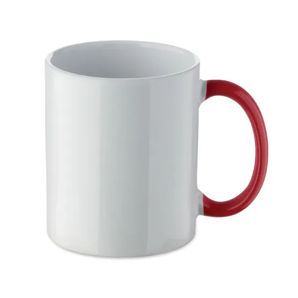 FESTIMUG keramička šalica sa sezonskim uzorkom 300 ml Crvena