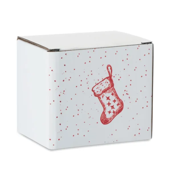 FESTIMUG Seasonal ceramic mug 300ml Red
