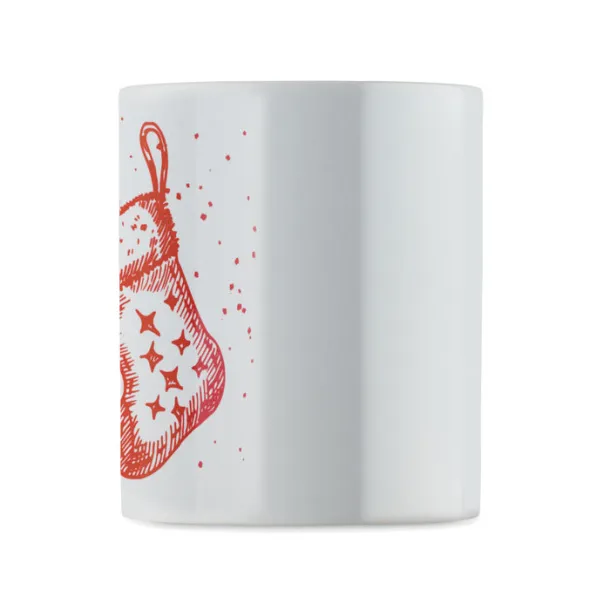 FESTIMUG Seasonal ceramic mug 300ml Red