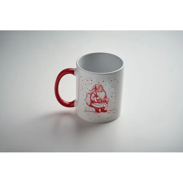 FESTIMUG keramička šalica sa sezonskim uzorkom 300 ml Bijela Bijela
