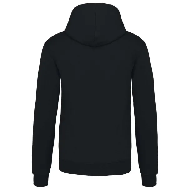  MEN'S CONTRAST HOODED SWEATSHIRT - Kariban Crna Light Royal Blue