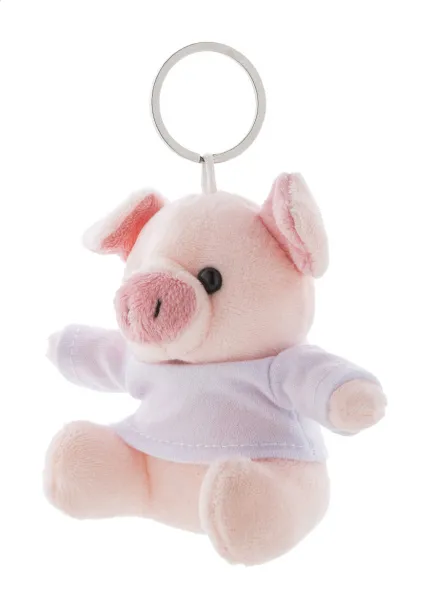 PigFob plush pig keyring Pink