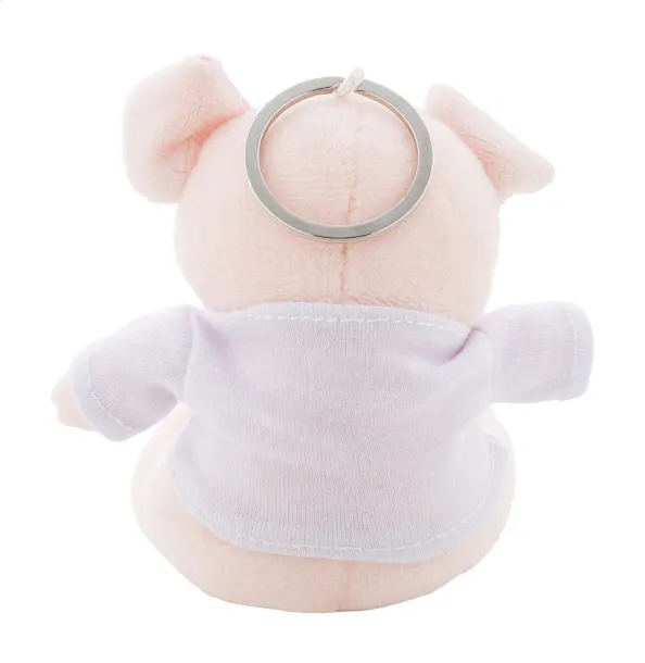 PigFob plush pig keyring Pink