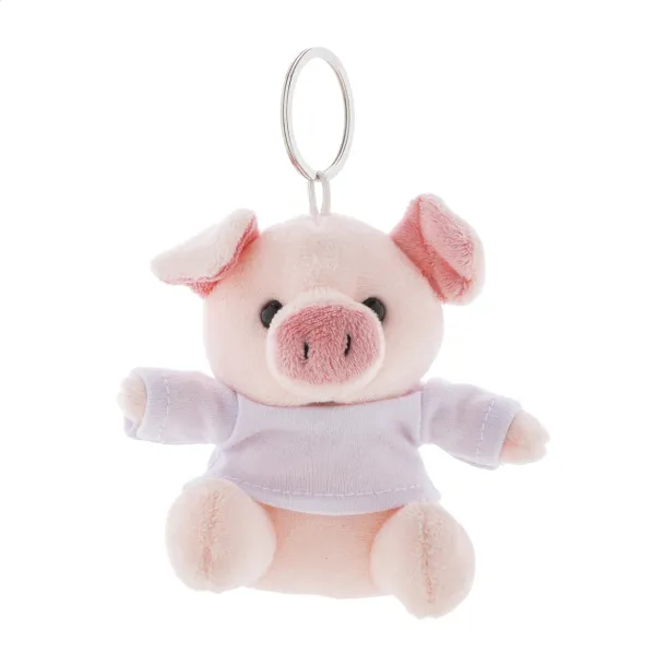 PigFob plush pig keyring Pink