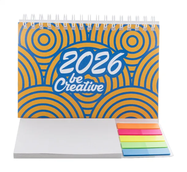 CreaDate Combo custom desk calendar White