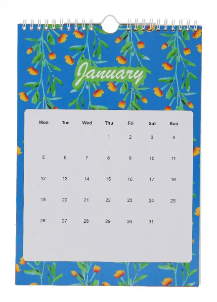 CreaDate Wall A4 custom wall calendar White