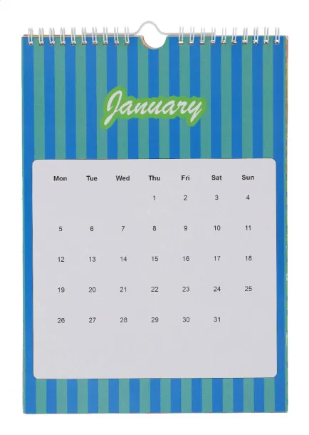 CreaDate Wall A4 custom wall calendar White