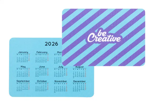 CreaDate Pocket custom pocket calendar White