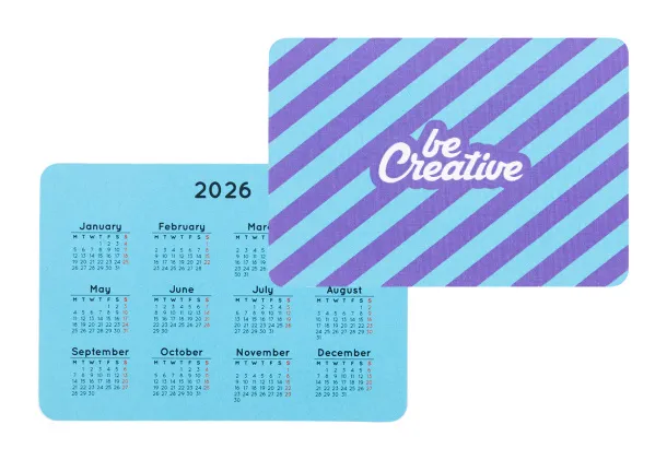 CreaDate Pocket Personalizirani džepni kalendar Bijela