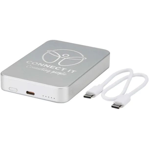 Avis RCS magnetska prijenosna baterija, 10.000 mAh Srebrna