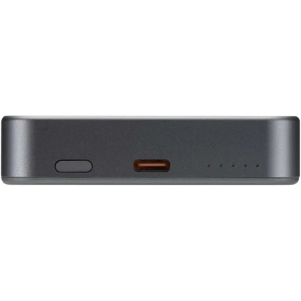 Avis 10.000 mAh RCS recycled aluminium magnetic power bank Gun metal