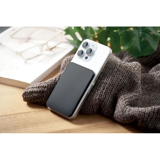 SLIMVOLT Slim magnetic power bank 20W Black