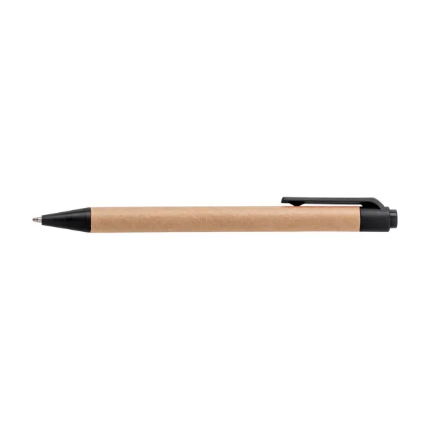  Angela notes od recikliranog papira Crna