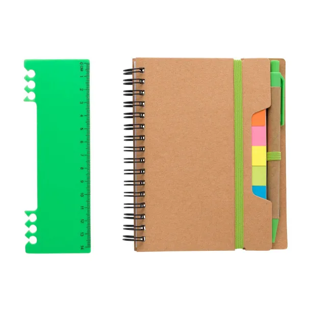  Angela notes od recikliranog papira light green