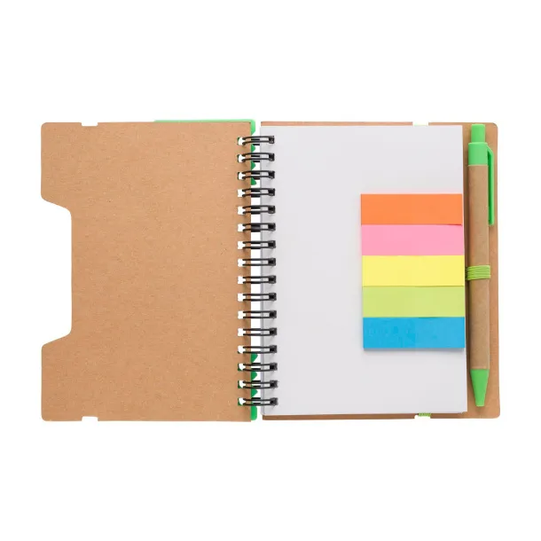  Angela notes od recikliranog papira light green