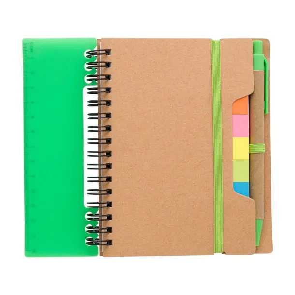  Angela notes od recikliranog papira light green