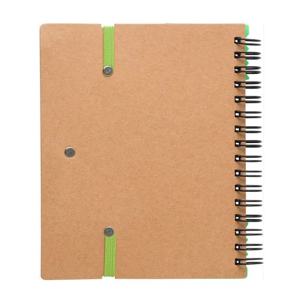  Angela notes od recikliranog papira light green