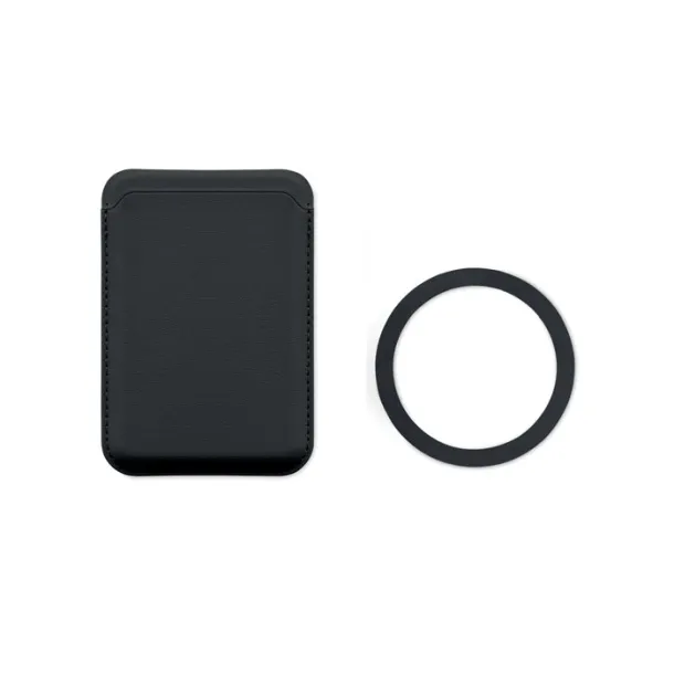 KARTA STAND Magnetic credit card holder Black