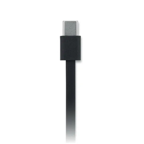 LINEA 100 100W retractable charging cable Black