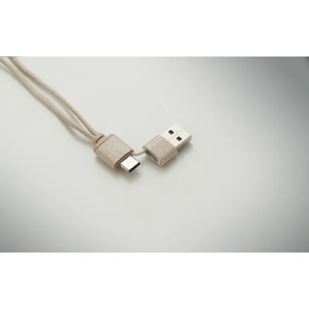 CABSTRA Cable set in case Beige
