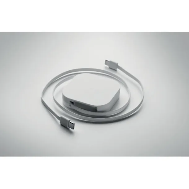 LINEA 100 100W retractable charging cable White