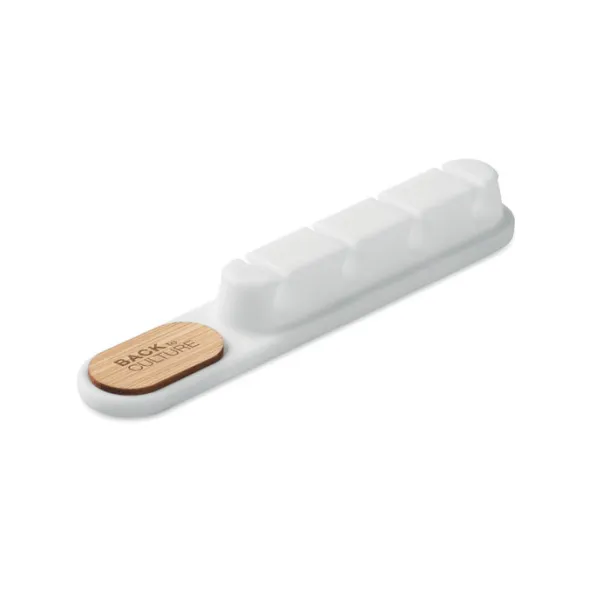 ORDER Silicone cable organiser White