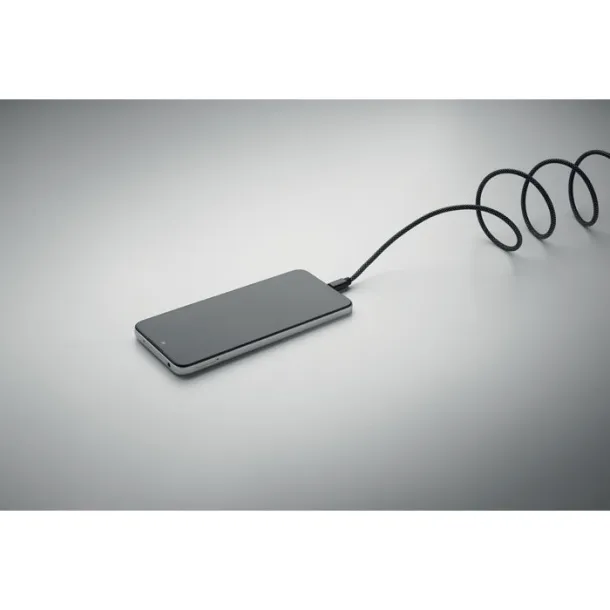 BRAID Pleteni magnetni kabel od RPET-a Bijela Bijela