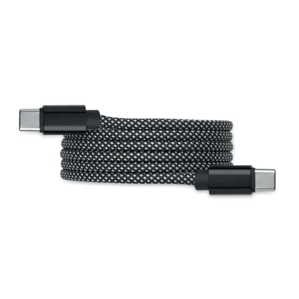 BRAID Pleteni magnetni kabel od RPET-a Bijela Bijela