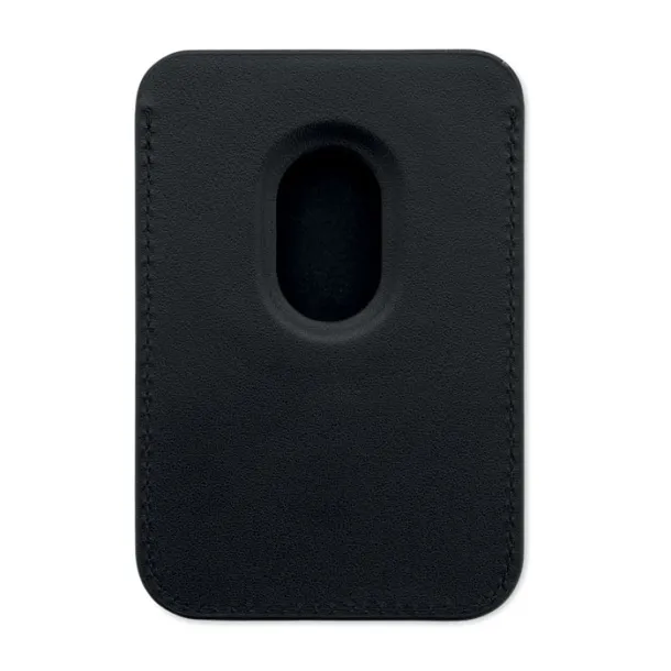 KARTA Magnetic credit card holder Black