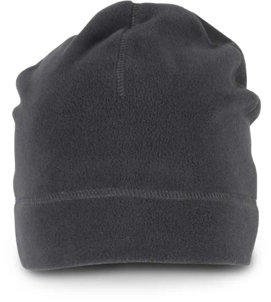  POLAR FLEECE BEANIE - K-UP Tamno siva